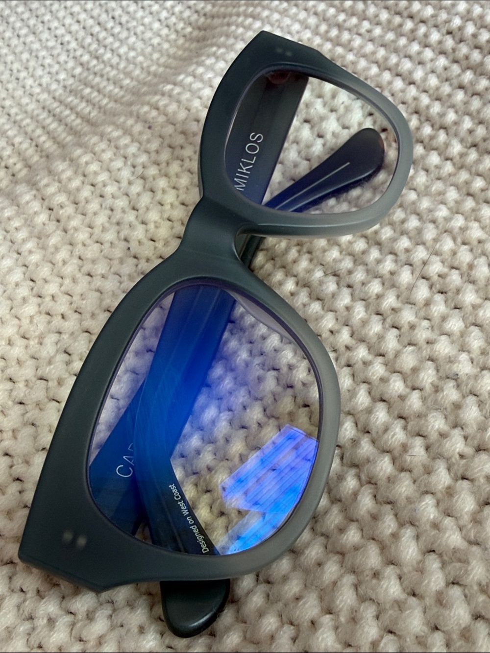 Caddis Miklos Reading Glasses, Brackish - Picture 8 of 12